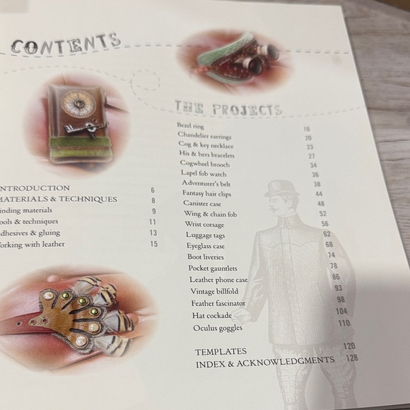 Vintage 1st Edition Craft book Steampunk Accessories Book Barrons - Picture 5 of 14